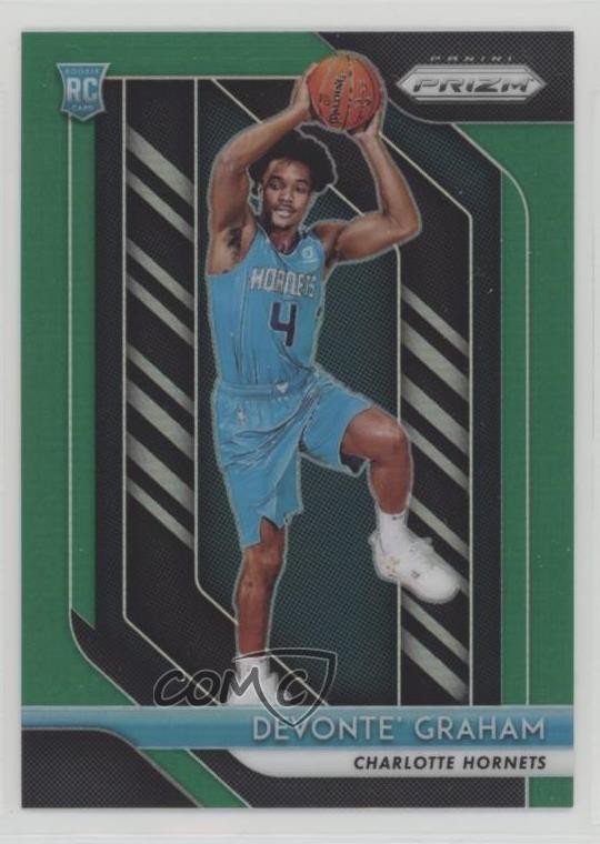 2018-19 Panini Prizm Green Prizm Devonte' Graham #288 Rookie RC 0nr3