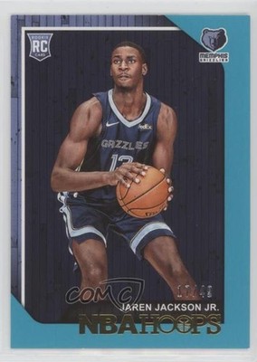 2018-19 Panini NBA Hoops Teal 17/49 Jaren Jackson Jr #278 Rookie RC 0d6s