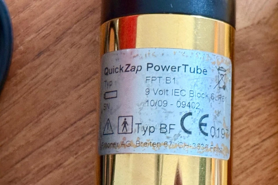 QuickZap PowerTube Gold - Mit Gewährleistung - Bild 3 von 4