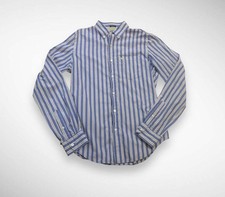 Y2K Abercrombie And Fitch Striped Button Down Shirt Medium Preppy Classic Work