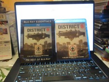 DISTRICT 9 BLU RAY  DVD 2 DISC SET MINT DISCS W/SLIPCOVER FREE SHIPPING