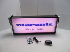 Marantz We Sound Better Dark blue LED Display lighted sign lightbox Wall Light