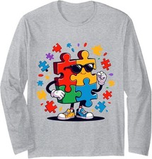 Autism Awareness Accept Understand Love Cool Long Sleeve Tshirt