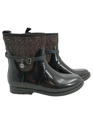 Michael Kors Bottes Caoutchouc Femme Noir Casual (EU 41.5) - Photo 1/4