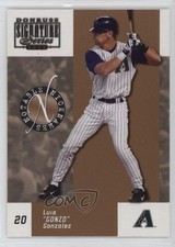 2003 Donruss Signature Series Notable Nicknames 410/750 Luis Gonzalez #NN-19 oh4