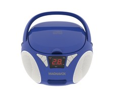 Magnavox Portable Top Loading CD Boombox with AM/FM Stereo Radio CD-R/CD-RW