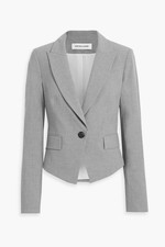 NEW, Veronica Beard Hosanna Crop Dickey Jacket in Gray Size 4 SJ2065