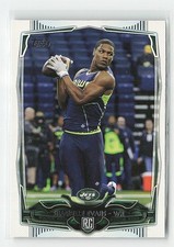 2014 Topps Football Shaquelle Evans #396 RC New York Jets