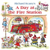 Richard Scarry | Day At Fire Station Pb | Taschenbuch | Englisch (2015)