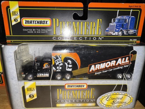 Matchbox Premiere Collection Mack Armor All Ltd. Edition Rigs Series 3 1998 - Picture 3 of 4