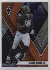 2023 Panini Phoenix Rookies Orange 69/99 Gervon Dexter Sr #167 0ee0