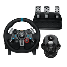 Logitech 991-000529 G29 Gaming Wheel for Playstation bundle with Driving Force