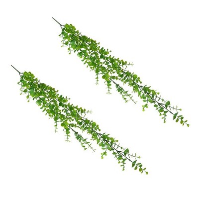 2 Pcs Girlande Eukalyptus Künstliche Künstliches Grün Rebgirlande