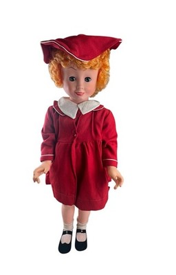 Vintage A.B.C. Toys Inc Little Orphan Annie 30  Doll The New York News