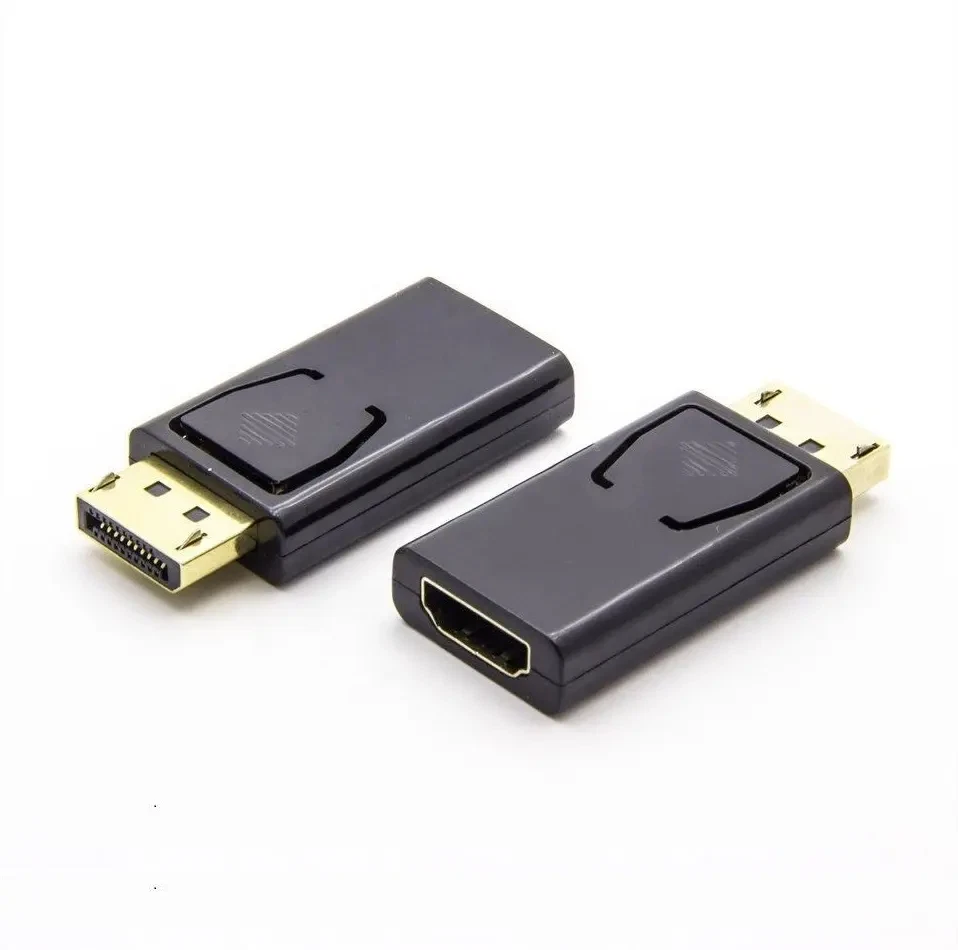 4K DP Displayport HDMI Adapter mit Audioübertragung 2160P 4096x2160 Goldkontakte - Bild 3 von 4
