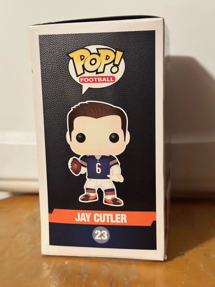 NUEVO-CHICAGO BEARS - Figura de vinilo de fútbol americano Jay Cutler Pop NFL - POP Foto 2 de 4