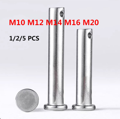 10mm-20mm SUS304 Flat head perforated cylindrical positioning pin shaft dowel