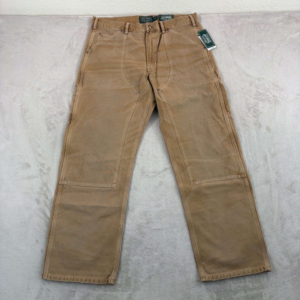 Ralph Lauren Polo Country Double Knee Canvas Carpenter Pants Men