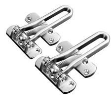 szhdxsy 2 Pcs Home Security Door Lock, Door Reinforcement Lock Swing Bar Lock...