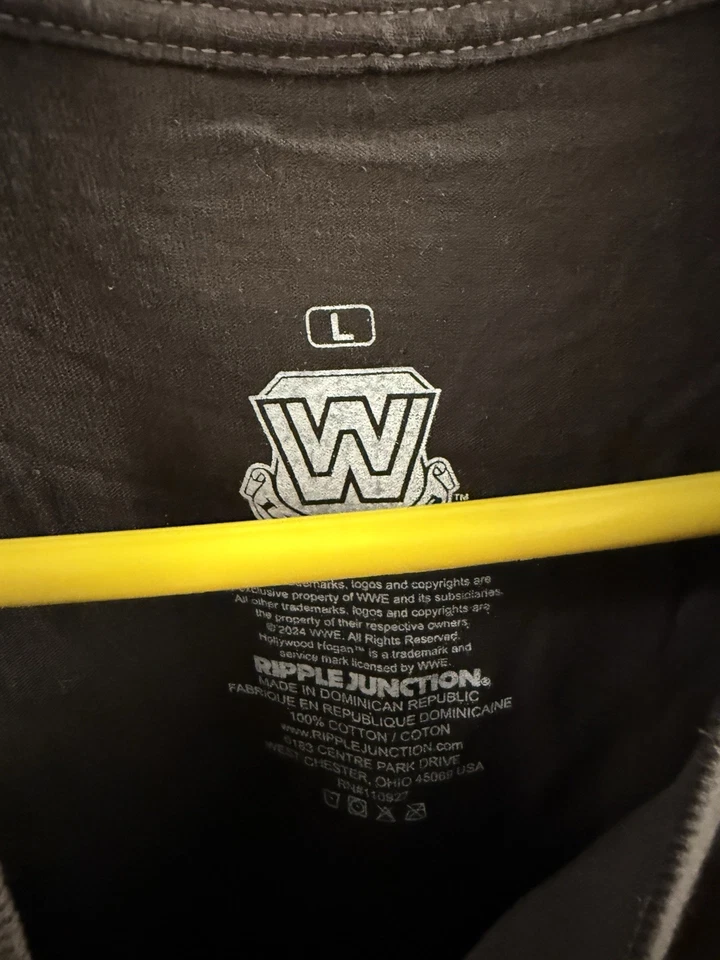 WWE WrestleMania X8 The Rock vs Hollywood Hogan Graphic Tee – Ripple Junction L - Image 3 of 4