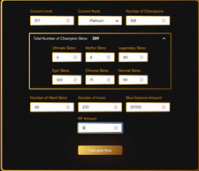 League Account 350+ Skins | Level 500+ | Platin