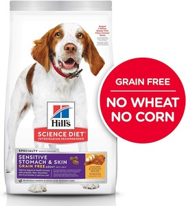sensitive stomach grain free dog food