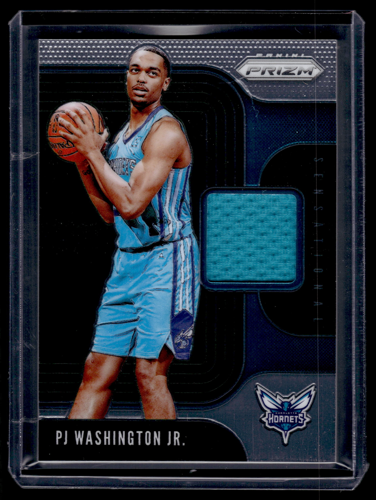 PJ Washington Jr. 2019-20 Panini Prizm Sensational Swatches Relic Card #SS-PJW