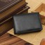 Men-039-s-Genuine-Leather-Wallet-Bifold-ID-Credit-Card-Holder-Mini-Purse-Money-Clip miniatuur 5