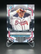 2021 Bowman Draft Chrome Draft Night Ryan Cusick RC #BDN-5 Atlanta Braves