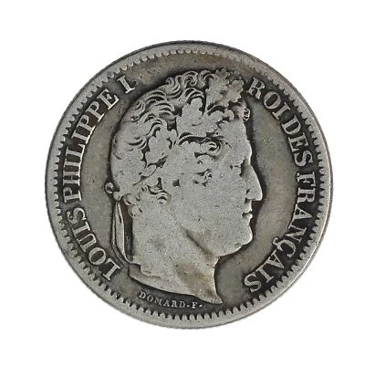 Monnaie France 2 Francs Louis Philippe Ier Argent 1837 Rouen (B) P14405 - Photo 1/2