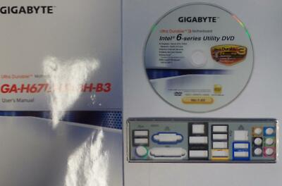 Gigabyte GA-H67A-UD3H-B3 - Handbuch - Blende - Treiber CD   #305868