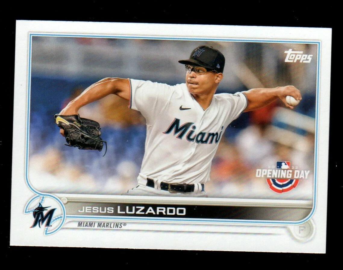 2022 Topps Opening Day Miami Marlins Baseball Cards Team Set