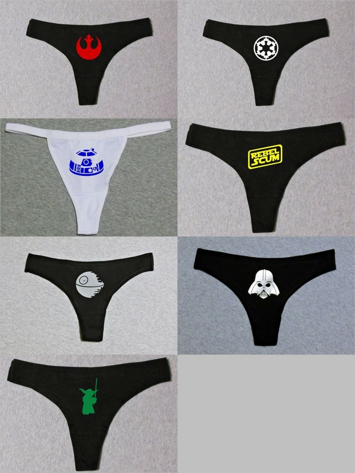 Sexy Tanga de Fiesta Divertida Puta Juegos con disfraces de San Valentín 4 de Mayo Star Wars