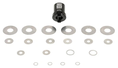 Cargador Rockshox 3.1 Amortiguador Ajuste Válvula Cuñas Compresión Rebote Inc Herramienta