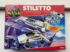 M.A.S.K 1988 STILETTO (empty) BOX only mask kenner