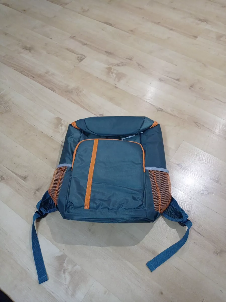 Tesco Outdoor Cool Rucksack Bag Dark Green 18L Insulated Compartments Green