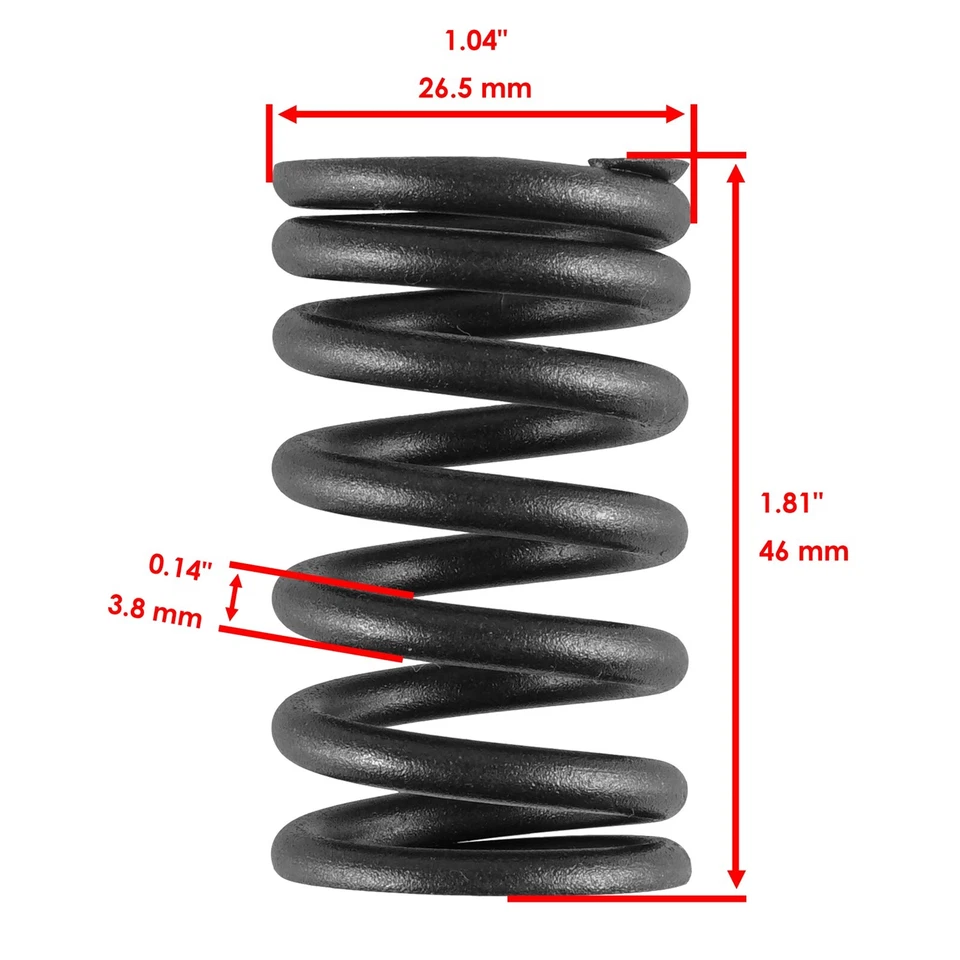 Intake Valve Kit for Honda XL185S 1979 1980 1981 1982 1983 / 14711-437-000 - Image 3 of 4