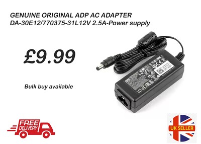 ORIGINAL ORIGINAL ADP AC ADAPTER DA-30E12/770375-31L12V 2,5A - Netzteil
