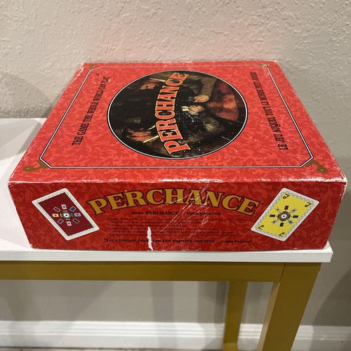 PERCHANCE BOARD CARD GAME VINTAGE 1996 LOTTERY POKER 99% COMPLETE FREE SHP RARE - Picture 12 of 17