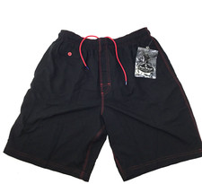 Nat Nast Men's Swim Trunk, Black, Small