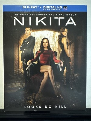 Nikita: The Complete Fourth & Final Season 4 (Blu Ray, 2014) With Slipcover OOP