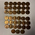 New Listing1940-S WHEAT Cents Lot Of 39 Coins  Red/brown ConditionSee Pictures# 2a