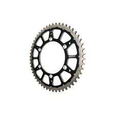 Mika Metals Hybrid Rear Sprocket - Black, 47T 50-1047HY