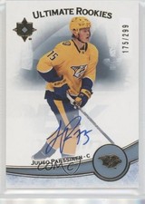 2022 Upper Deck Ultimate Collection Rookies /299 Juuso Parssinen #177 Auto 1u6