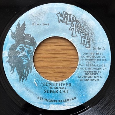 Super Cat Tun It Over 7'' Reggae Record Don Dadda Riddim EX