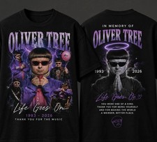 Oliver Tree Tribute Life Goes On 1993-2026 Music Fan Memorial T-shirt 3D  BL2754