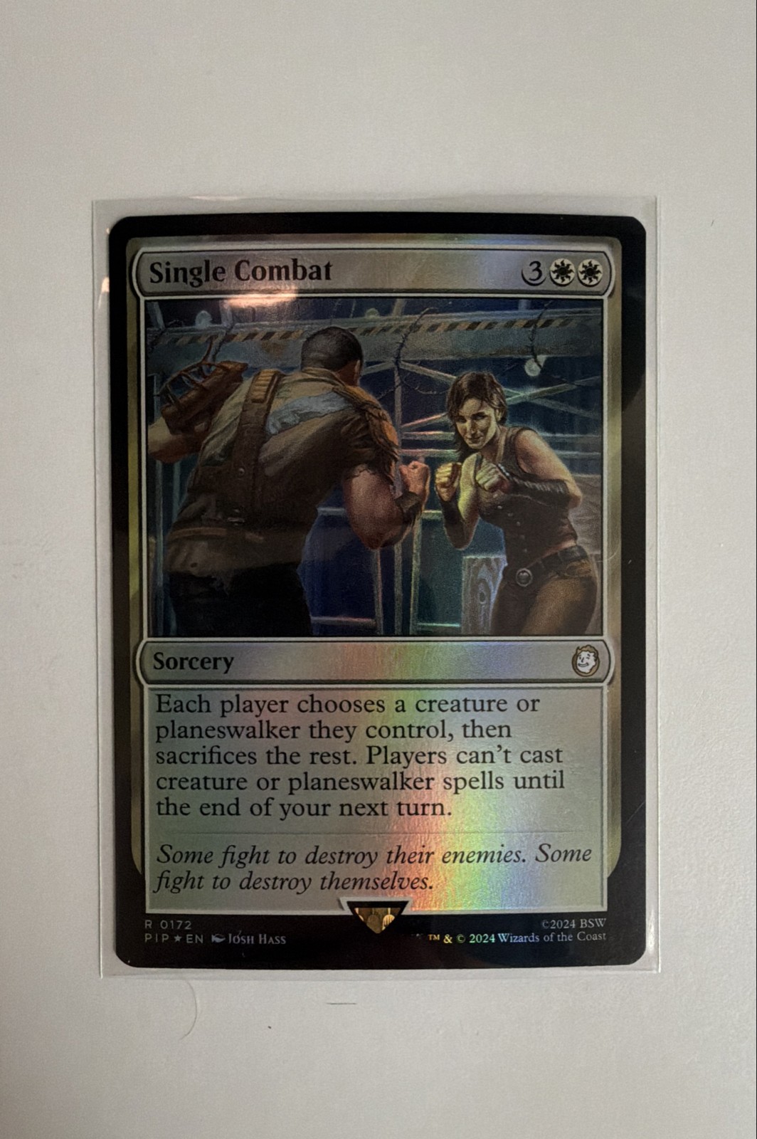 Single Combat Universes Beyond: Fallout Foil