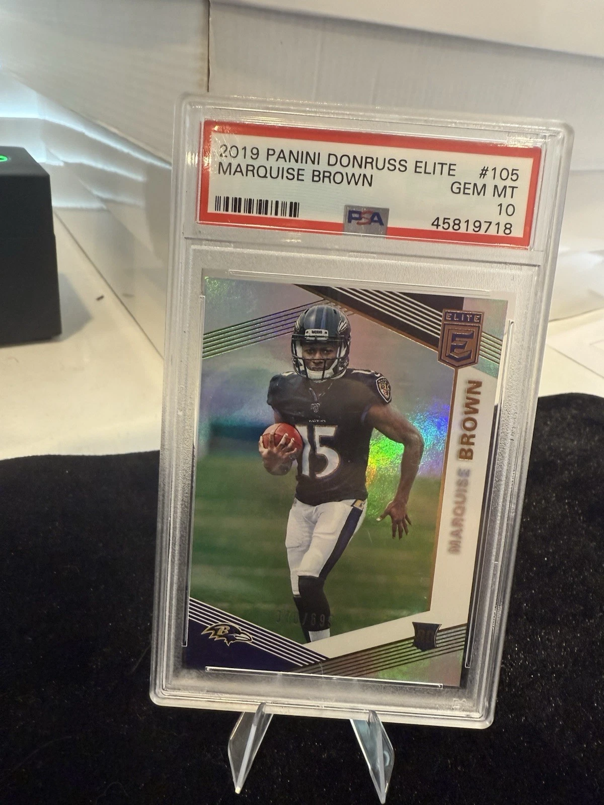 Marquise Brown Panini Donruss Elite #105 Base