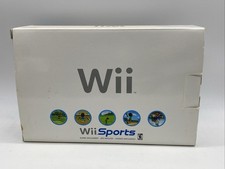 Nintendo Wii Sports Console Bundle White RVL-001 TESTED Works 