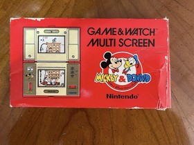 Nintendo Game & Watch Multi Screen Mickey & Donald 1982